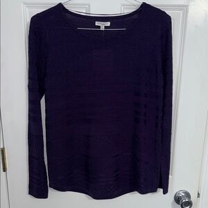 Croft&Barrow Women's Purple Top